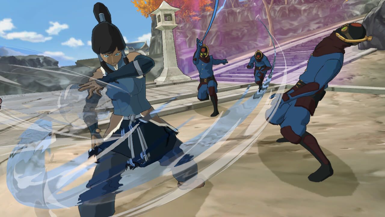 Legend of Korra Game Water Screenshot