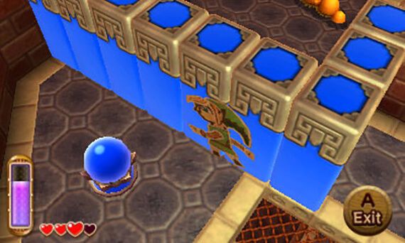 Legend of Zelda: A Link Between Worlds Dungeon Puzzle