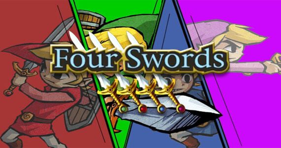 Free Legend of Zelda Four Swords DSiWare
