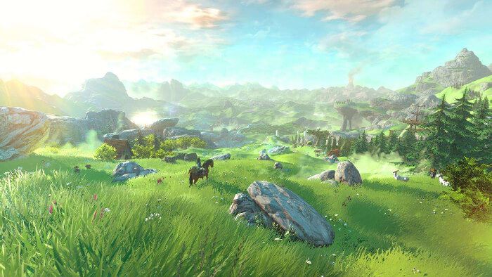 Legend of Zelda Wii U Open World Scenery