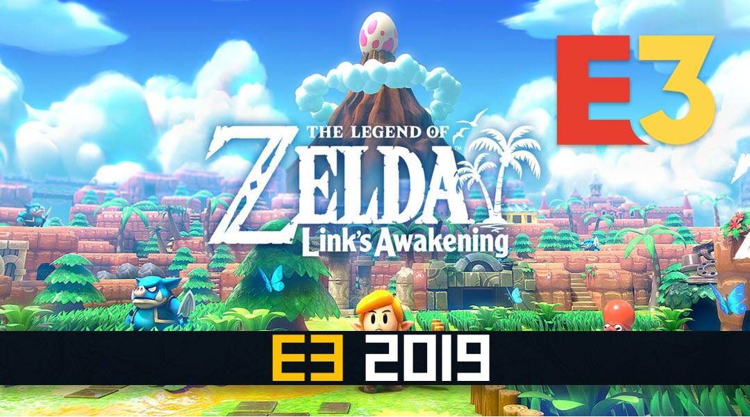 Legend of zelda links awakening key art e3