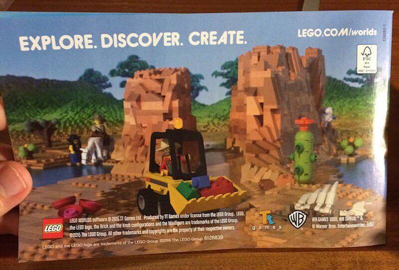 Lego Worlds Ad