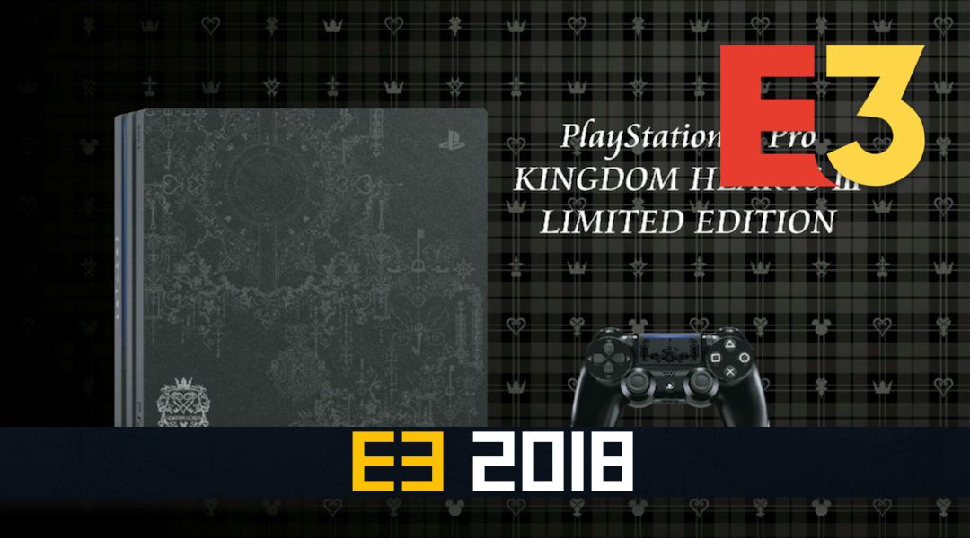 Limited edition Kingdom Hearts 3 PS4 Pro E3 2018
