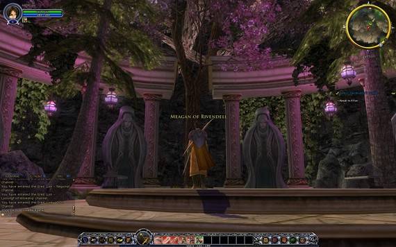 Lord of the Rings Onlne - Plays Screen