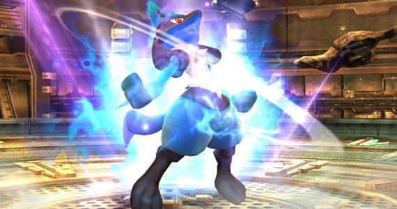 Lucario Super Smash Bros Wii U 3DS Screenshot