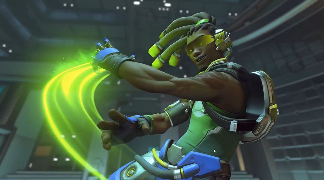 overwatch lucio player controls hero using motion control and air cannon Rudeism twitch