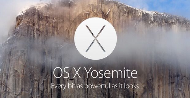 Mac OS X Yosemite Apple