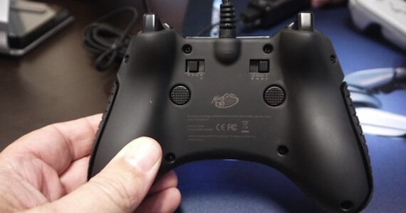 Mad Catz Wii U Controller Back