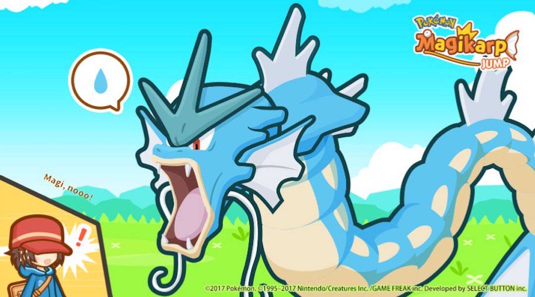 Magikarp Jump Gyarados evolve