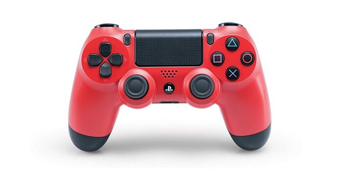 Magma Red DualShock 4 - Front View 2