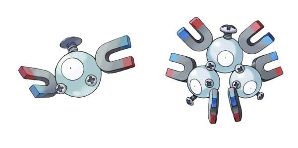 Magnemite and Magneton