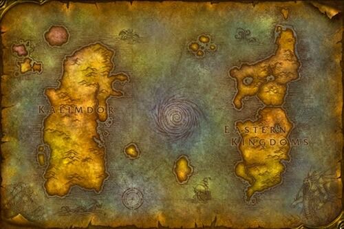 World of Warcraft: Map-of-azeroth