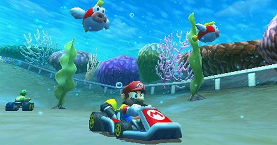 Mario Kart 7 Gameplay