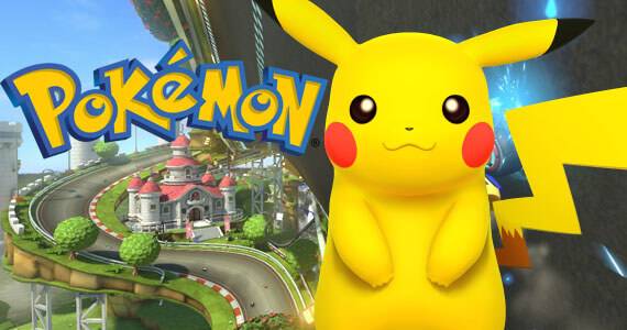 Mario Kart 8 DLC Pokemon Pikachu