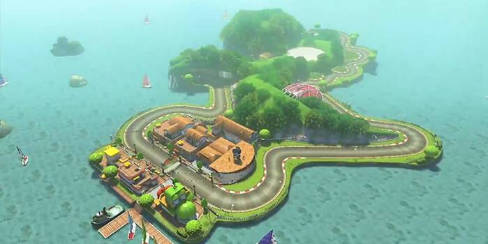 Mario Kart 8 DLC Yoshi Circuit