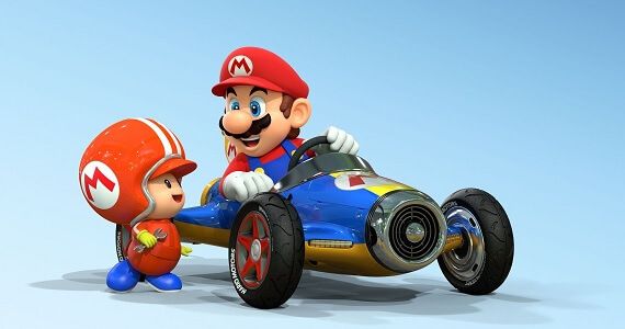 Mario Kart 8 Mario and Toad