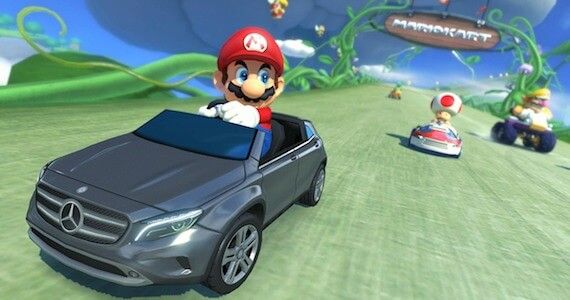 Mario Kart 8 Mercedes DLC Coming to America