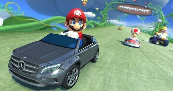 Mario Kart 8 Mercedes DLC Coming to America