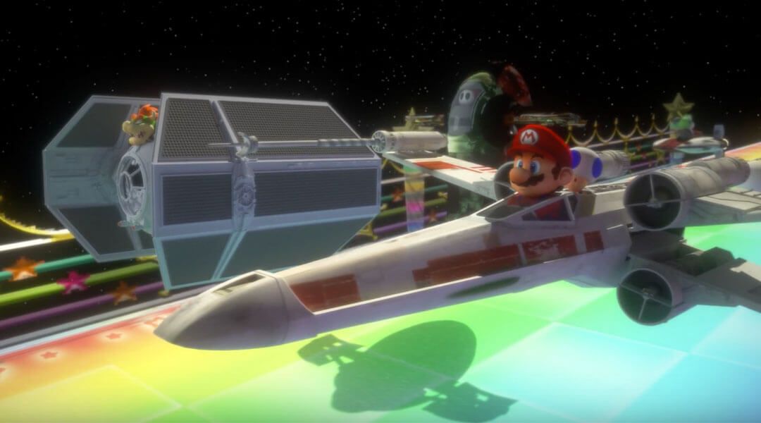 Mario Kart Star Wars Crossover