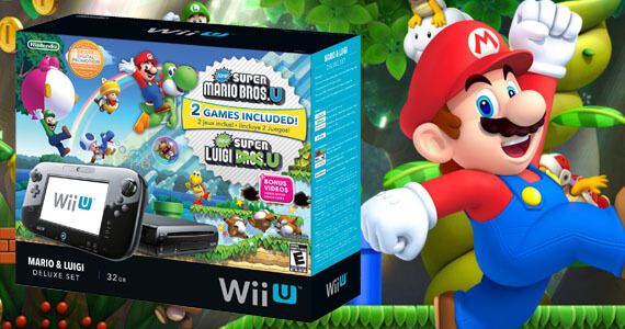 Mario Luigi Wii U Deluxe Set