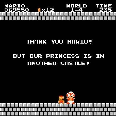 Mario - Our princess is in another castle