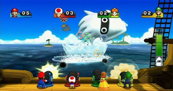 Mario Party 9 Blooper Boss Battle