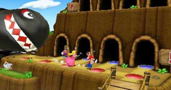 Mario Party Island Tour Bullet Bill Board