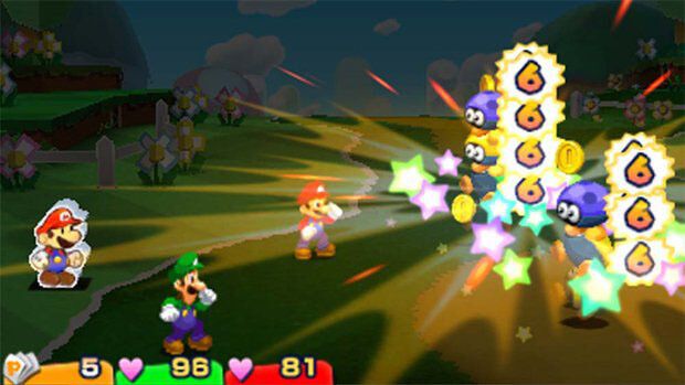 Mario and Luigi Paper Jam Screenshots