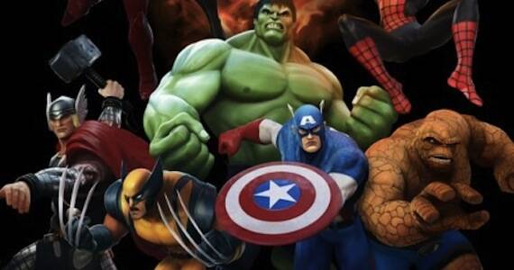 Marvel Universe Character Images Iron Man and Captain America