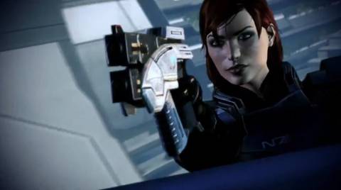 Mass Effect 3 Female Shepard Pistol