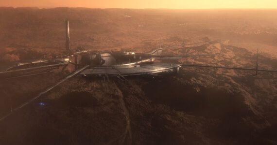 Mass Effect 3 Mars Installation