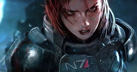 Mass Effect 3 Official Female Shepard Image