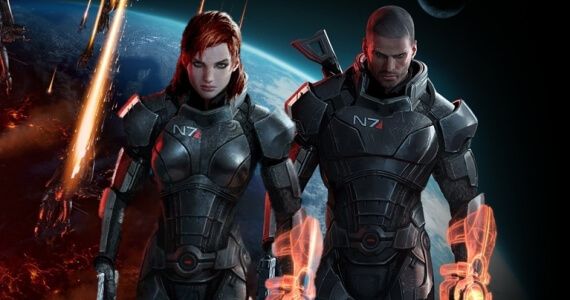 Mass Effect 3 Redhead Shepard