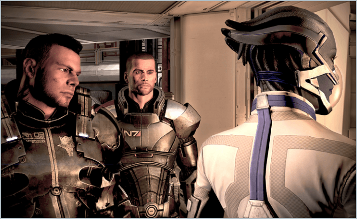 Mass Effect 3 Screens - Kaidan and Liara