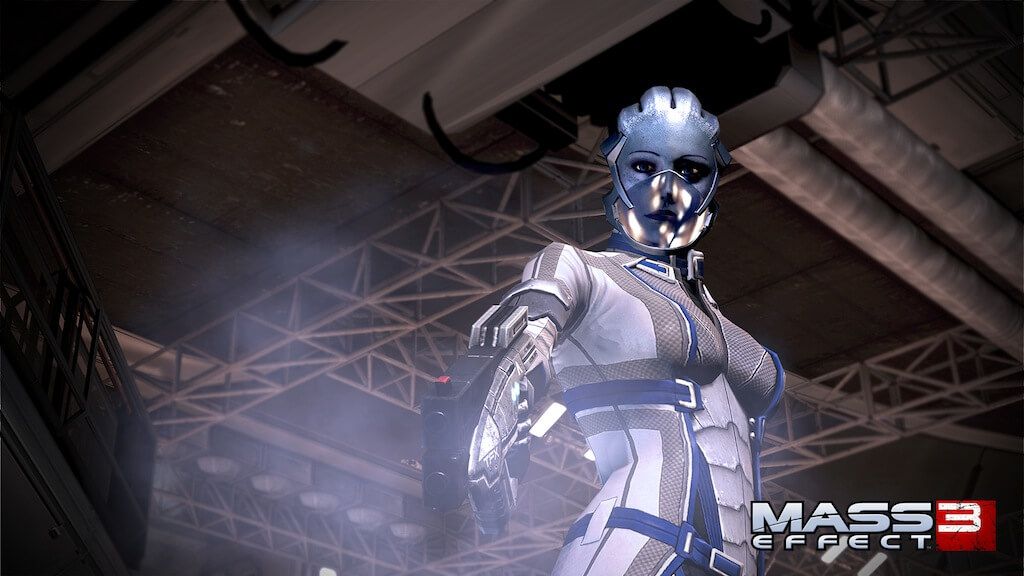Mass Effect 3 Screenshots - Liara Posing