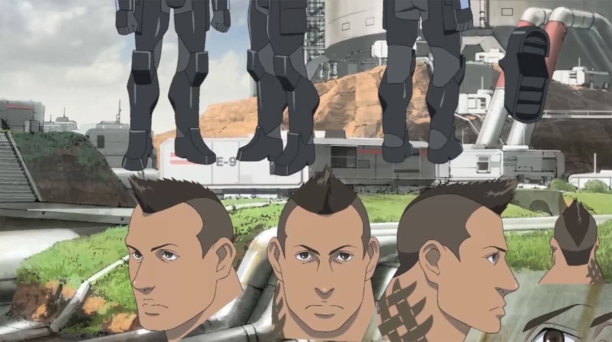 Mass Effect Anime James Vega