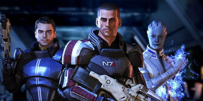 Mass Effect Shepard Kaiden Liara