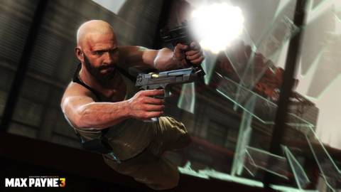 Max Payne 3 Bullet Time Bald Duel Wield Rockstar