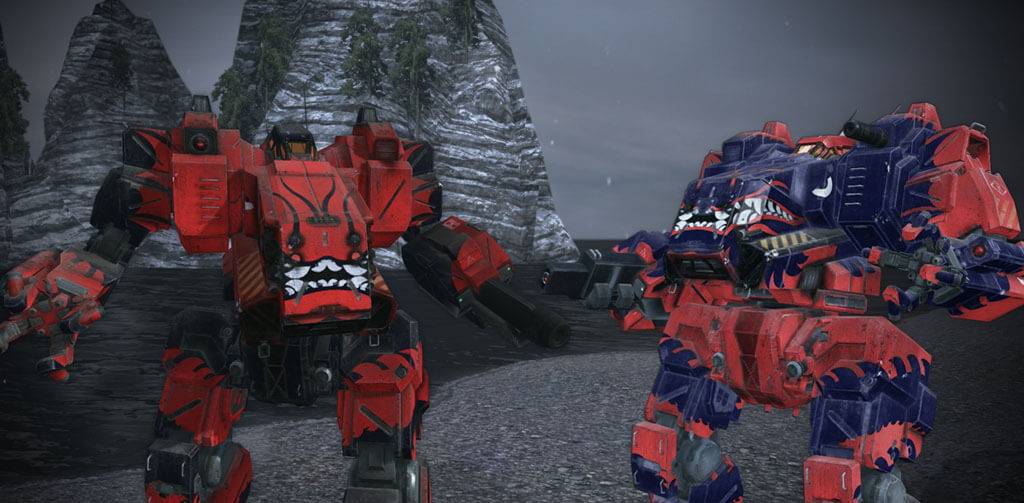 MechWarrior Online Dragon Twins Hero Mechs