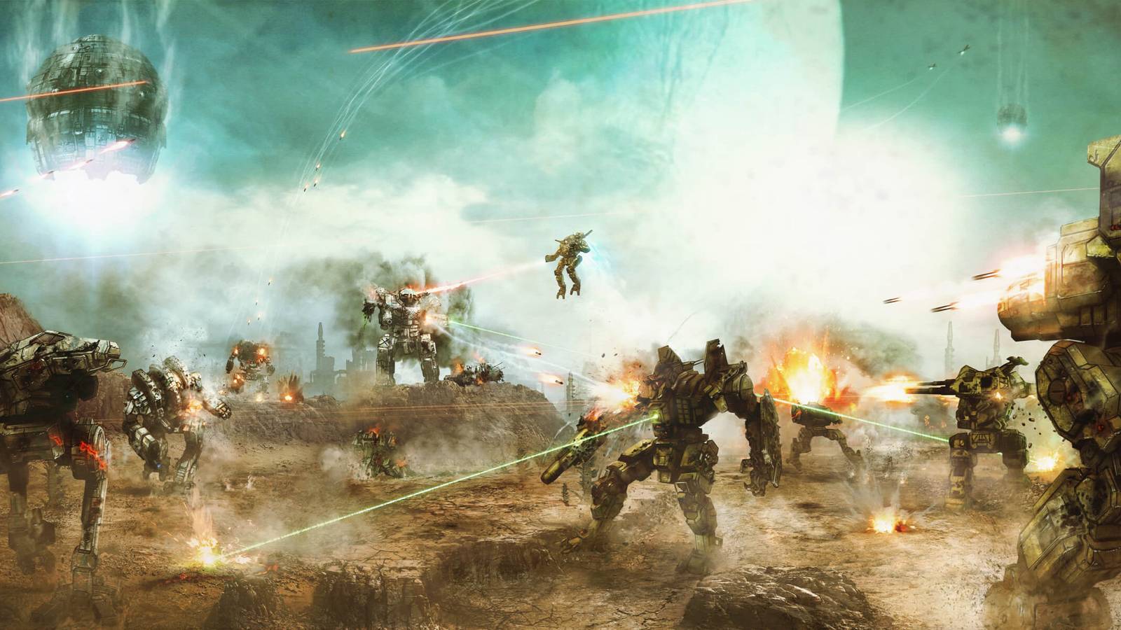 MechWarrior Online Epic Wallpaper Art
