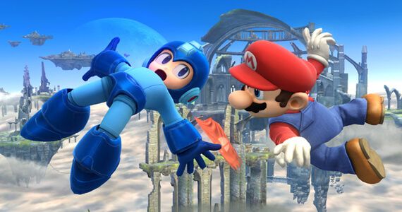 Mega Man Mario Super Smash Brothers Wii U Nintendo Namco Bandai Capcom