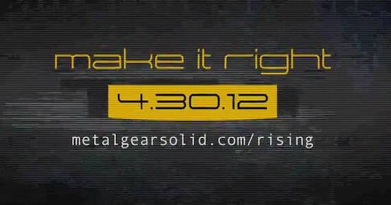 Metal Gear Rising Teaser