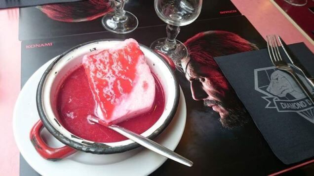 Metal Gear Solid 5 Restaurant Dessert