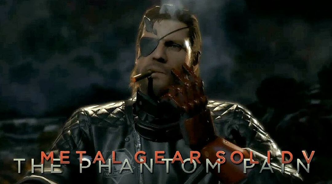 Metal Gear Solid 5 Snake Smoking