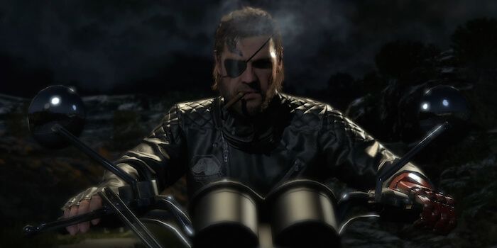 Metal Gear Solid 5 - Snake on Motorcycle