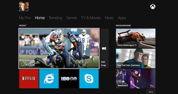 Microsoft OS Threshold Update Xbox One