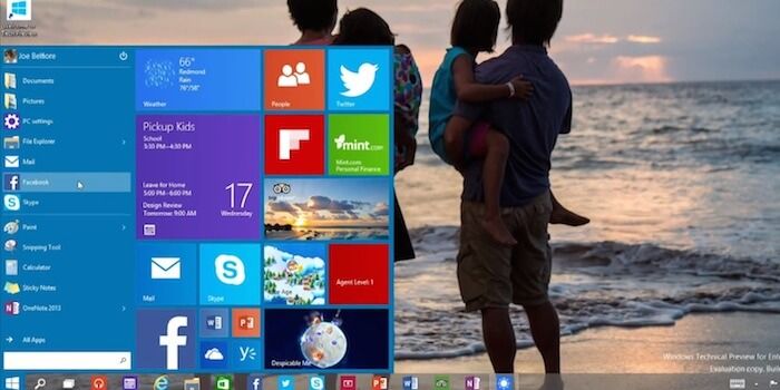 Microsoft Unveils Windows 10