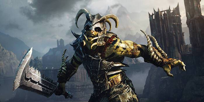 Middle Earth Shadow of Mordor Uruk Soldier