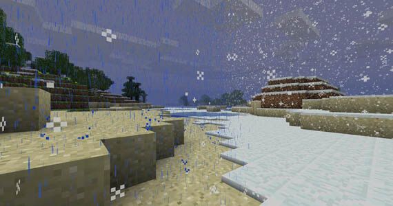 Minecraft 1.5 Update Adds Rain and Snow