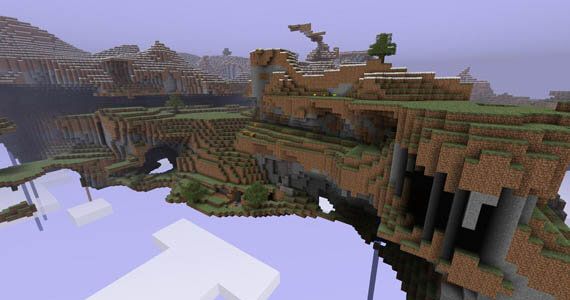 Minecraft 1.6 Update Sky Dimension